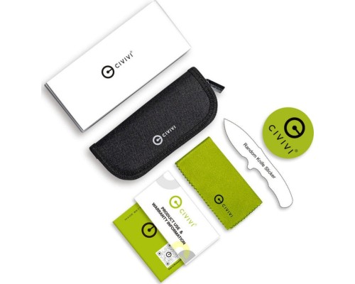 Ніж Civivi Hyperpulse Darkwash Black Aluminum (C23087A-1)