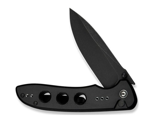 Ніж Civivi Hyperpulse Darkwash Black Aluminum (C23087A-1)