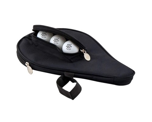 Чохол для ракетки Gewo Round Cover Master з відділенням для м'ячів Black/Red (89679130) (931257)