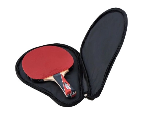 Чохол для ракетки Gewo Round Cover Master з відділенням для м'ячів Black/Red (89679130) (931257)