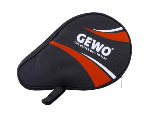 Чохол для ракетки Gewo Round Cover Master з відділенням для м'ячів Black/Red (89679130) (931257)
