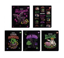 Зошит Yes Minecraft. Team 12 аркушів клітинка (767496)