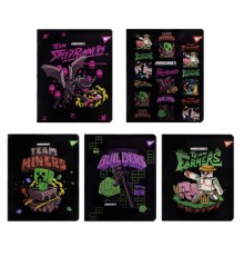 Зошит Yes Minecraft. Team 12 аркушів клітинка (767496)