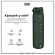 Пляшка для води ION8 OneTouch 1000 мл BPA Free, Dark Green (I8RF1000DGRE)