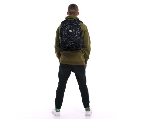 Рюкзак шкільний GoPack Teens 162M-6 (GO25-162M-6)