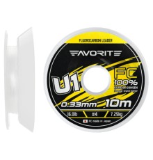 Флюорокарбон Favorite U1 FC 10m 4.0/0.33mm 16.0lb/7.25kg (1693.11.83)