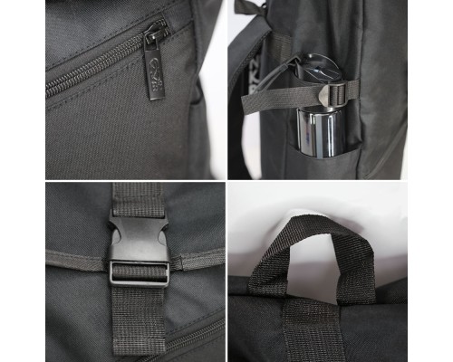 Рюкзак туристичний NikiBo Trend 15л чорний (30010705-01)