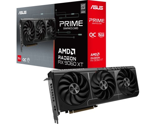 Відеокарта ASUS Radeon RX 9060 XT 16Gb PRIME OC (PRIME-RX9060XT-O16G)
