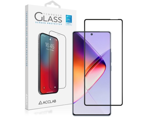 Скло захисне ACCLAB Full Glue Infinix Note 40 4G Black (1283126594885)