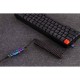 Дата кабель USB-C + USB A to USB-C 1.08m Premium Coiled Aviator black Keychron (CAB7_KEYCHRON)