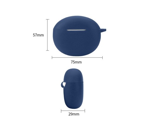 Чохол для навушників BeCover Silicon для Xiaomi Redmi Buds 4 Active Deep Blue (710943)