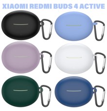 Чохол для навушників BeCover Silicon для Xiaomi Redmi Buds 4 Active Deep Blue (710943)