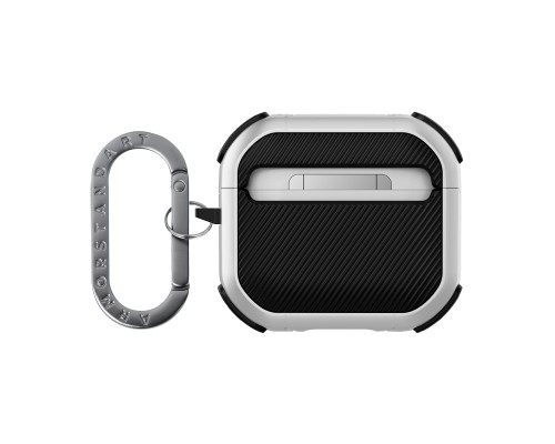 Чохол для навушників Armorstandart Panzer для Apple Airpods 4 White (ARM82553) Чохол для навушників Armorstandart Panzer для Apple Airpods 4 White (ARM82553)