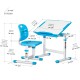 Парта зі стільцем Evo-kids Evo-06 Plus Blue (Evo-06 Plus BL)