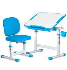 Парта зі стільцем Evo-kids Evo-06 Plus Blue (Evo-06 Plus BL)