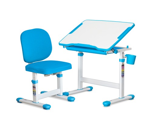 Парта зі стільцем Evo-kids Evo-06 Plus Blue (Evo-06 Plus BL)