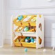 Дитячий стелаж Mealux Coral Yellow (KD-E022 Yellow)