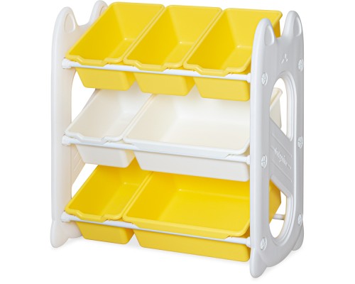 Дитячий стелаж Mealux Coral Yellow (KD-E022 Yellow)