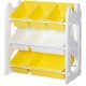 Дитячий стелаж Mealux Coral Yellow (KD-E022 Yellow)