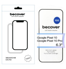 Скло захисне BeCover Google Pixel 10 / 10 Pro 10D Black (713672)