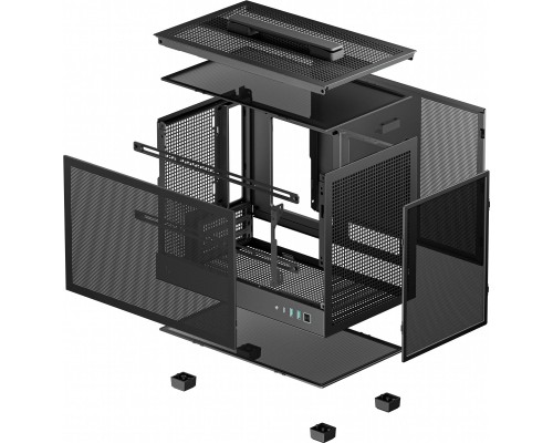 Корпус Deepcool CH160 Mesh Black (R-CH160-BKNMI0-G-1)