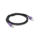 Кабель для принтера USB 2.0 AM/BM 1.5m ferrite black Ritar (YT-AM/BM-1.5MB)