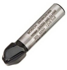 Фреза Bosch Professional галтельна, Std, S8, R6, D12, L9.2 (2.608.628.368)