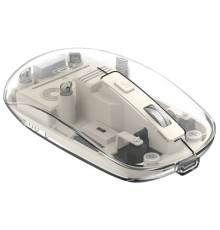 Мишка XO M12 Wireless Transparent/White (M12 White)
