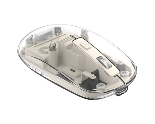 Мишка XO M12 Wireless Transparent/White (M12 White)