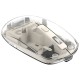 Мишка XO M12 Wireless Transparent/White (M12 White)