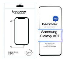 Скло захисне BeCover 10D Samsung Galaxy A07 SM-A075 Black (713684)