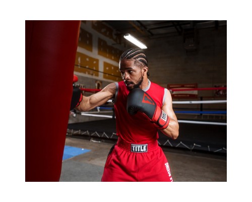 Боксерські рукавички Title Boxing Guts and Glory Black/Red L 14oz (GGBG L BK/RD)
