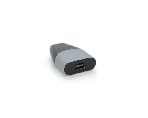 Перехідник USB-C M to miniDisplayPort F black-gray Voltronic (YT-A-Type-C(M)/MiniDP(F)/27023)