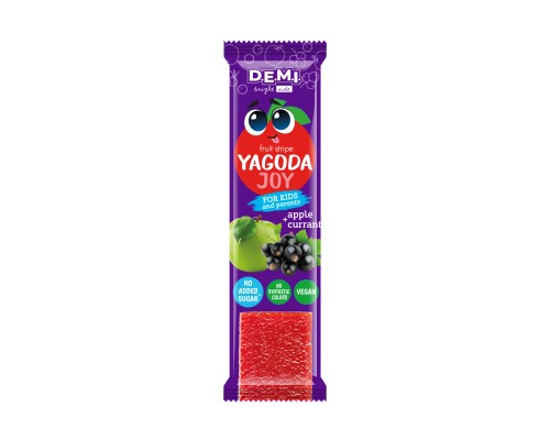 Цукерка Demi Yagoda Joy Пастила фруктова з смаком смородини 15 г (de.21364)