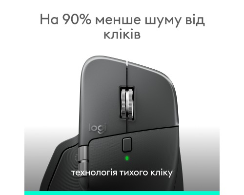 Мишка Logitech MX Master 4 for Business Wireless/Bluetooth Graphite (910-007617)
