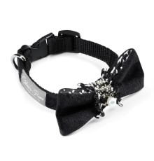 Нашийник для тварин Chloe's Home Perlove чорний M (CLH5439)