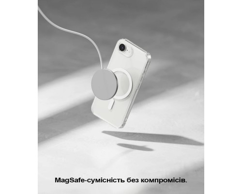 Чохол до мобільного телефона BeCover Space Case MagSafe Apple iPhone 16e Transparent (713884)