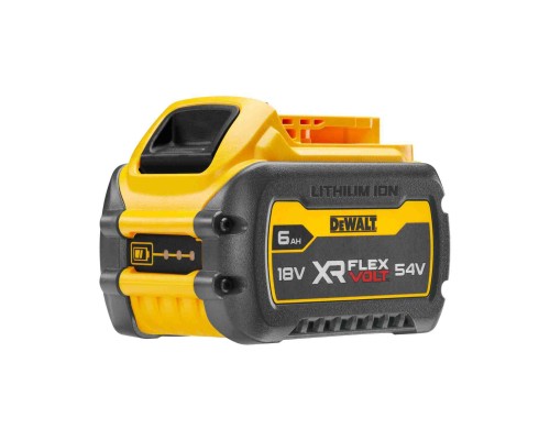 Акумулятор до електроінструменту DeWALT 18V/54V, 6Ah/2Ah, час заряджання 60 хв, вага 1.06 кг (DCB546_N473851)