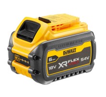 Акумулятор до електроінструменту DeWALT 18V/54V, 6Ah/2Ah, час заряджання 60 хв, вага 1.06 кг (DCB546_N473851)