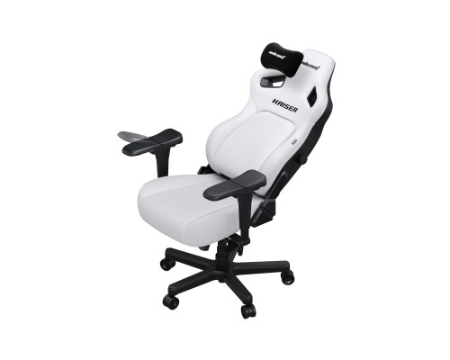 Крісло ігрове Anda Seat Kaiser 4 Size L White (AD12YDDC-L-20-W-PV/C)