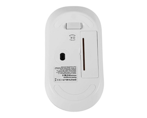 Мишка Grunhelm M-521WL-B Wireless White (126873)