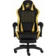 Крісло ігрове GT Racer X-2339 Black/Yellow (X-2339 Fabric Black/Yellow)