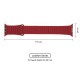 Ремінець до смарт-годинника Armorstandart Leather Loop для Apple Watch 49/46/45/44/42 (Series 1-3) Red (ARM45824)