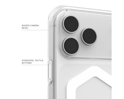 Чохол до мобільного телефона UAG Plyo MagSafe iPhone 17 Pro Max Ice/White (114530114341)