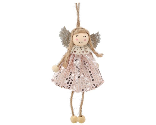 Ялинкова іграшка Chomik Фея блискітки 7,5х16 см (5900779900615_1)