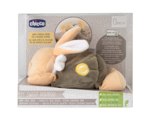 М'яка іграшка Chicco грілка Тепле зайченя Dou Dou (12161.00)