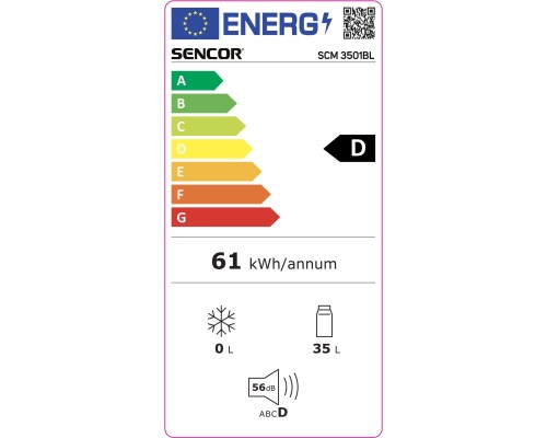Автохолодильник Sencor SCM3501BL