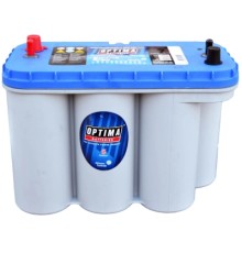 Акумулятор автомобільний Optima BlueTop AGM 75Ah (+/-) (975EN) BTDC-5.5L (852188000)