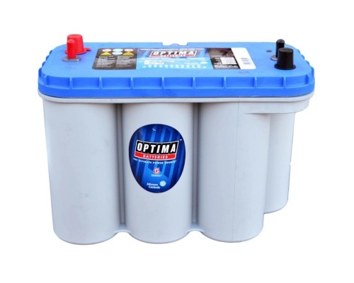 Акумулятор автомобільний Optima BlueTop AGM 75Ah (+/-) (975EN) BTDC-5.5L (852188000)