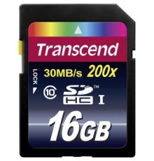 Карта пам'яті Transcend 16Gb SDHC class 10 (TS16GSDHC10)
